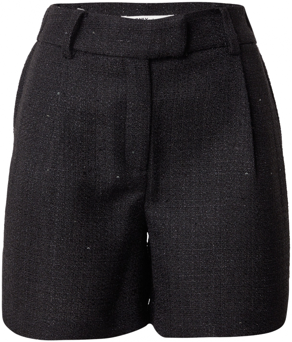 ONLY Plisované nohavice 'ONLINDA'  čierna