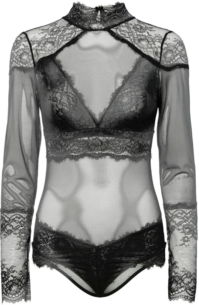 PIECES Body 'PCJORA XMAS'  čierna