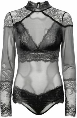 PIECES Body 'PCJORA XMAS'  čierna