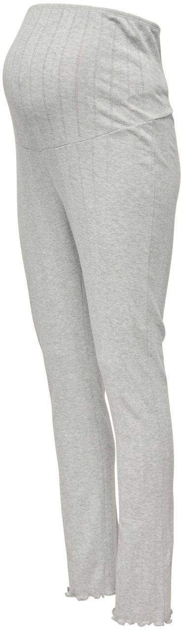 Only Maternity Legíny  sivá melírovaná