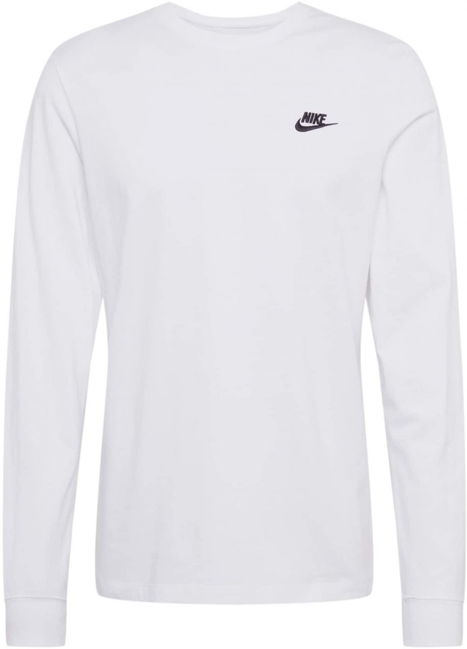 Nike Sportswear Funkčné tričko 'Club'  čierna / biela