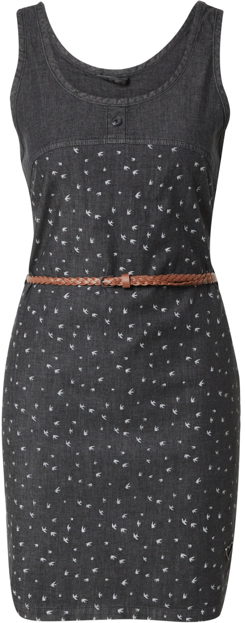 alife & kickin Letné šaty 'DoiaAK'  čierna / biela