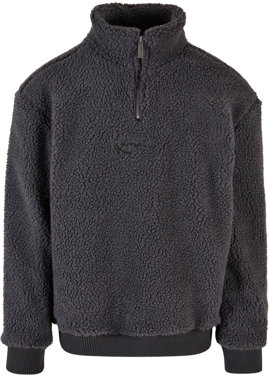 Karl Kani Sveter  tmavosivá / biela