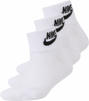 Nike Sportswear Ponožky 'Everyday'  čierna / biela