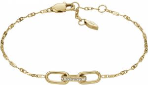 FOSSIL Náramok  zlatá / priehľadná