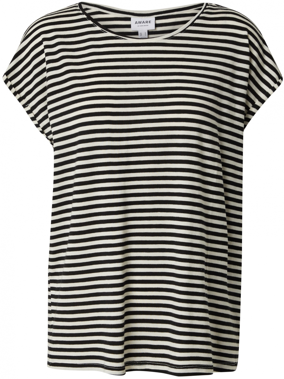 Aware Tričko 'VMAVA'  čierna / biela