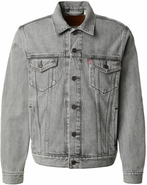 LEVI'S ® Prechodná bunda 'Trucker Jacket'  sivý denim