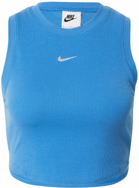 NIKE Funkčné tričko 'ESSENTIAL'  azúrová / biela