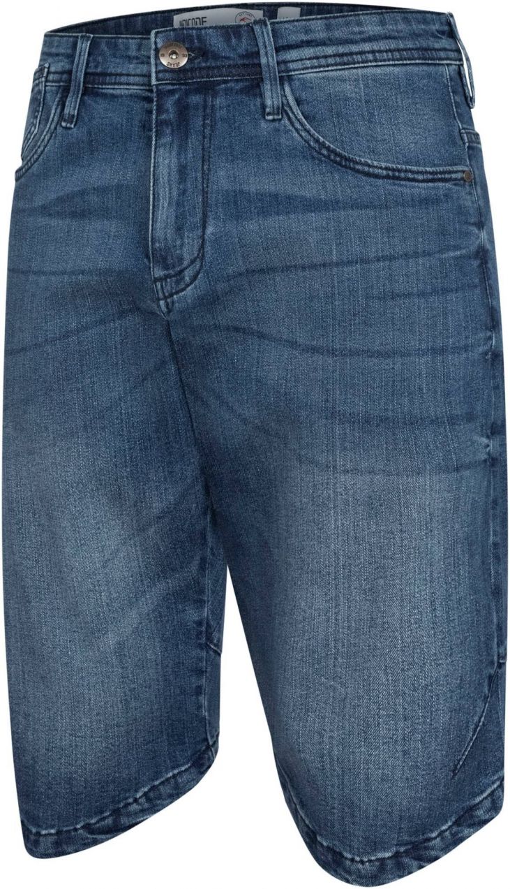 INDICODE JEANS Džínsy  modrá denim / hnedá