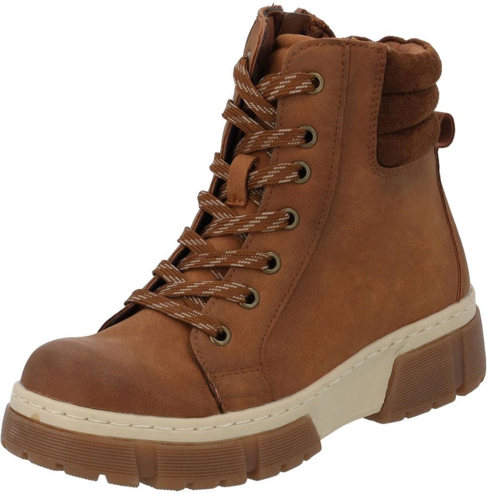 Palado Šnurovacie členkové čižmy 'Aurabel'  hnedá