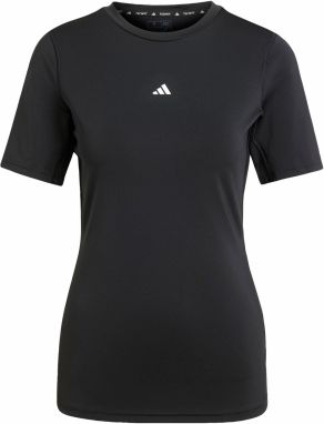 ADIDAS PERFORMANCE Funkčné tričko 'TECHFIT Training'  čierna / biela