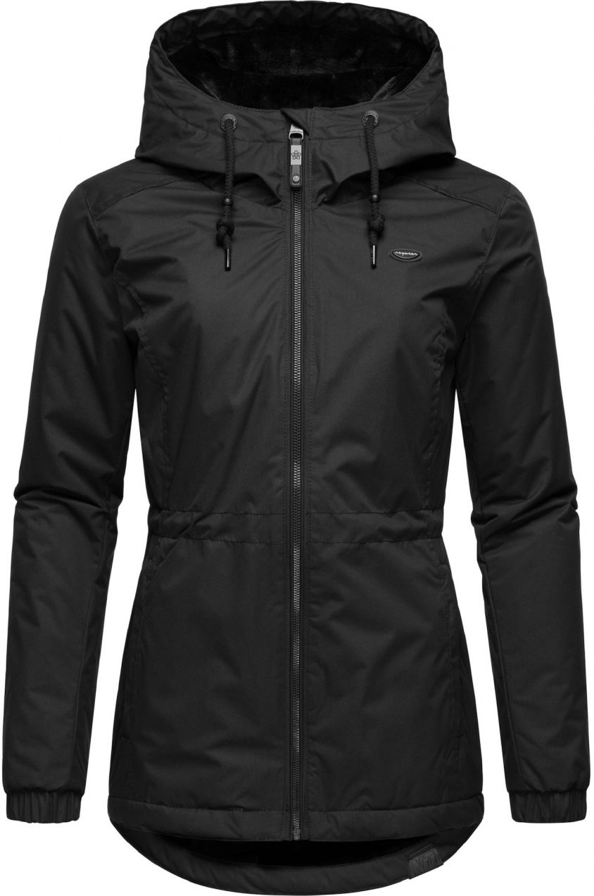 Ragwear Zimná parka 'Dankka'  čierna