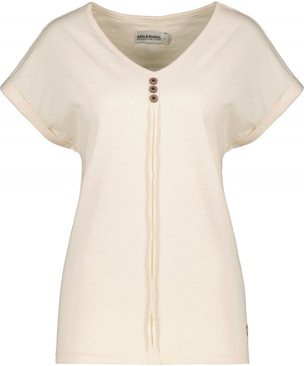 alife & kickin Tričko 'AnaisAK'  biela ako vlna
