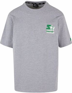 Starter Tričko 'Established 1971'  sivá / zelená / biela