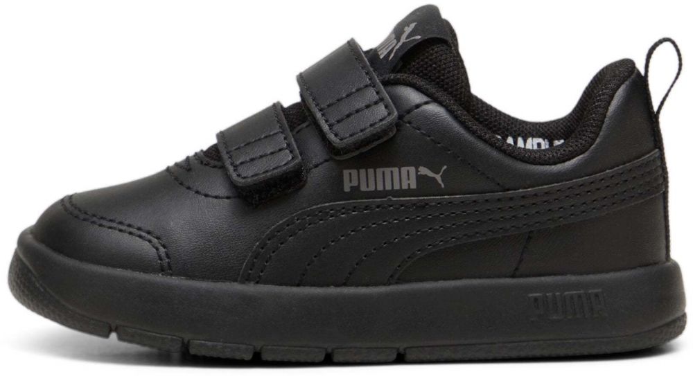 PUMA Tenisky 'Courtflex V3'  sivá / čierna