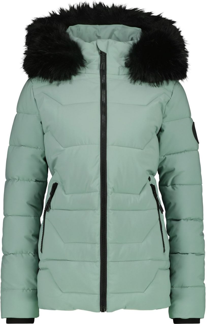 alife & kickin Zimná bunda 'ZophiaAK'  pastelovo zelená / čierna