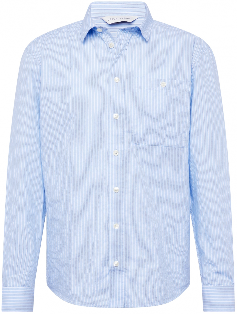 Casual Friday Košeľa 'CF ALVIN'  modrá / svetlomodrá / biela