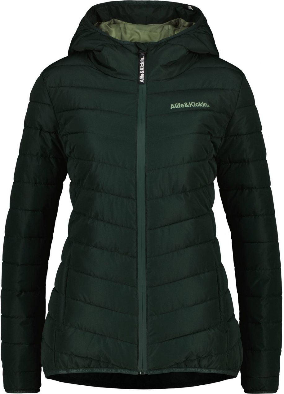 alife & kickin Prechodná bunda 'RabeaAK'  pastelovo zelená / tmavozelená