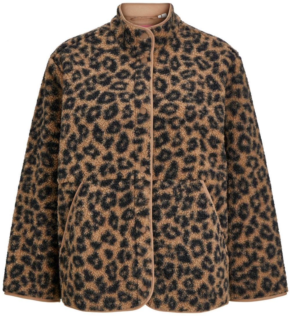 JJXX Prechodná bunda 'VERA'  kapučíno / čierna