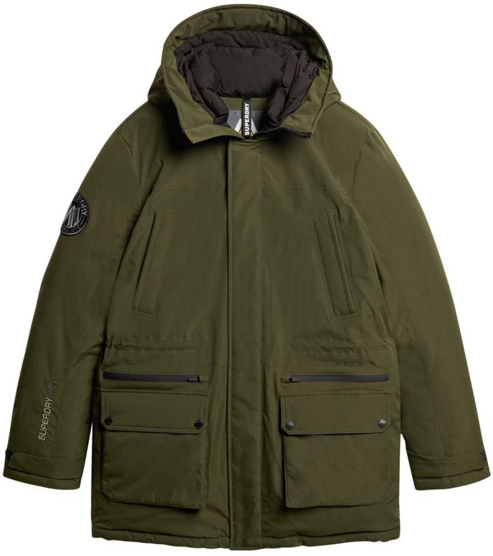 Superdry Zimná parka  kaki