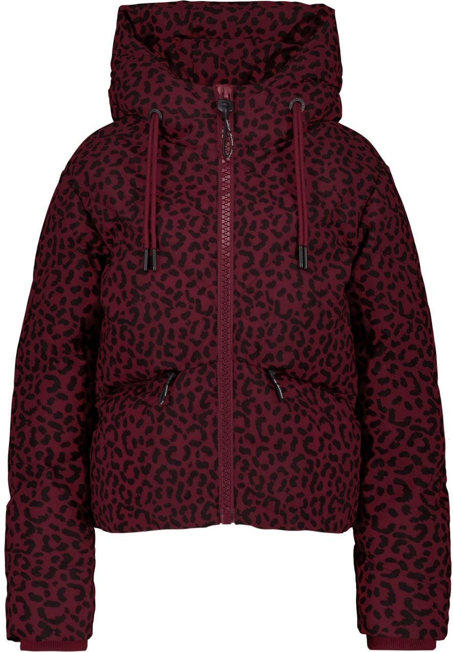 alife & kickin Zimná bunda 'MurielAK B'  brusnicová / čierna