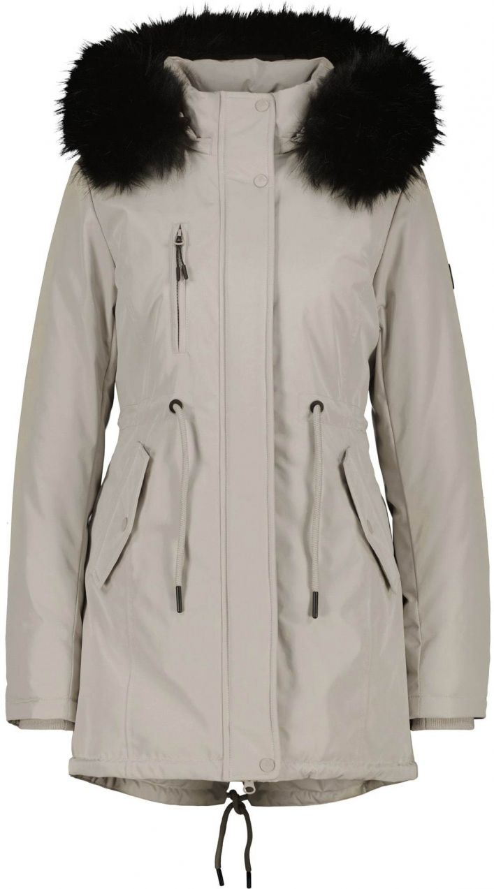 alife & kickin Zimná parka 'KierseyAK'  tmelová / čierna