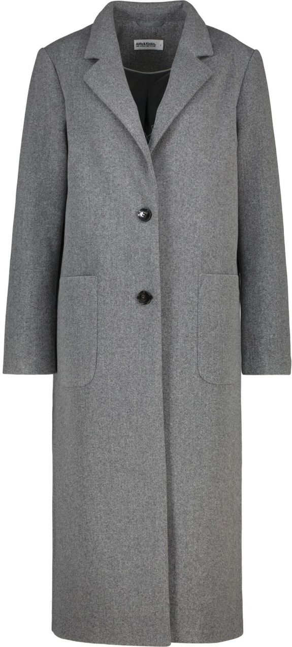 alife & kickin Prechodný kabát 'Dierdre'  sivá melírovaná