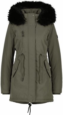 alife & kickin Zimná parka 'Kiersey'  olivová / čierna