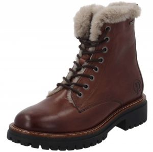 Palado Šnurovacie členkové čižmy 'Heledon'  tmavohnedá / svetlosivá