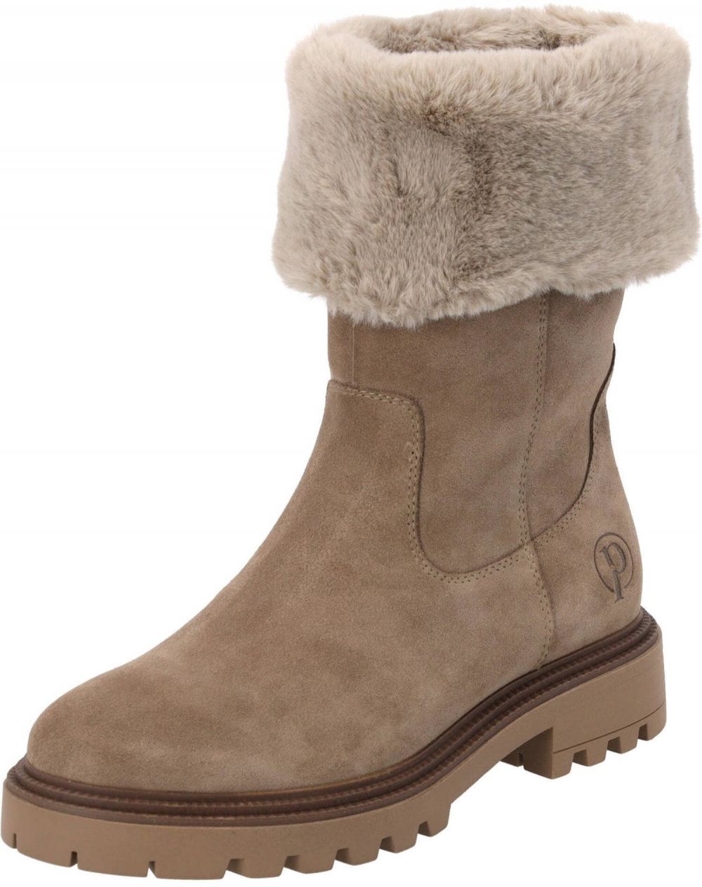 Palado Členkové čižmy 'Beilabla'  nebielená / tmavobéžová