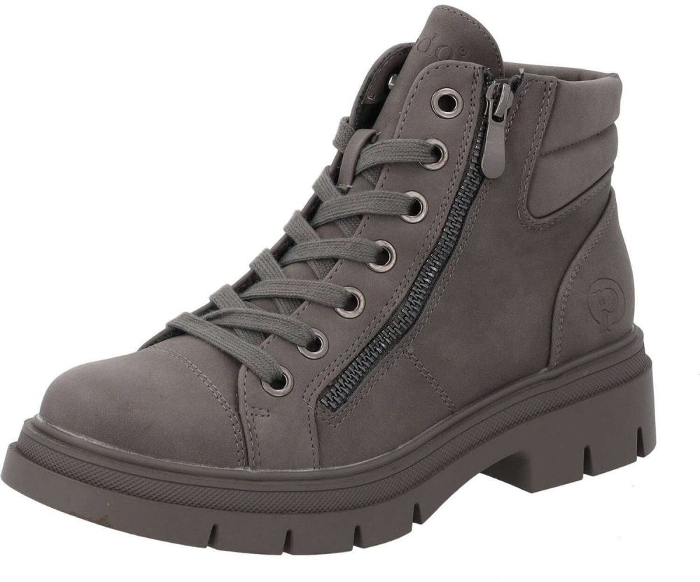 Palado Šnurovacie členkové čižmy 'Salnos'  tmavošedá