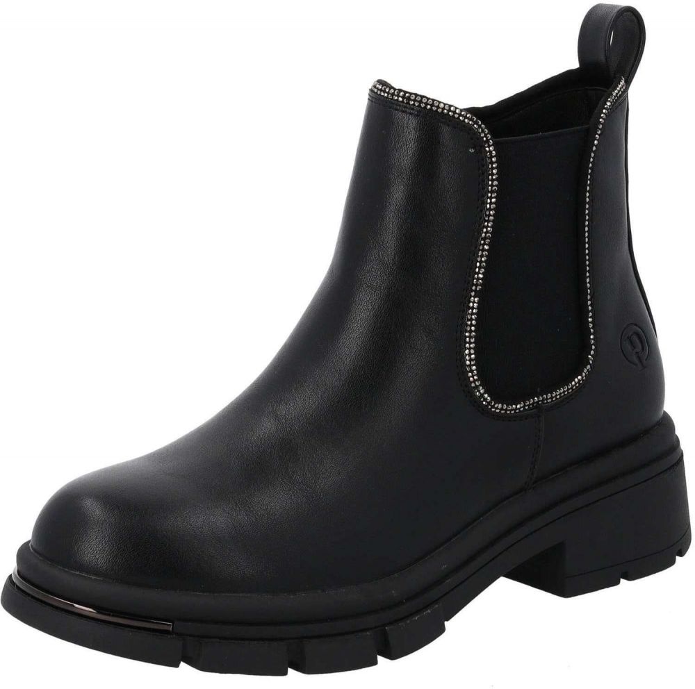 Palado Chelsea čižmy 'Nyana'  čierna / priehľadná