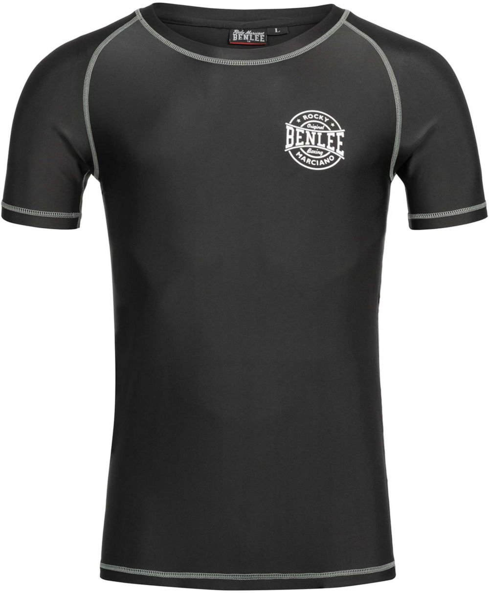 Benlee Funkčné tričko 'Limehills'  sivá / čierna / biela