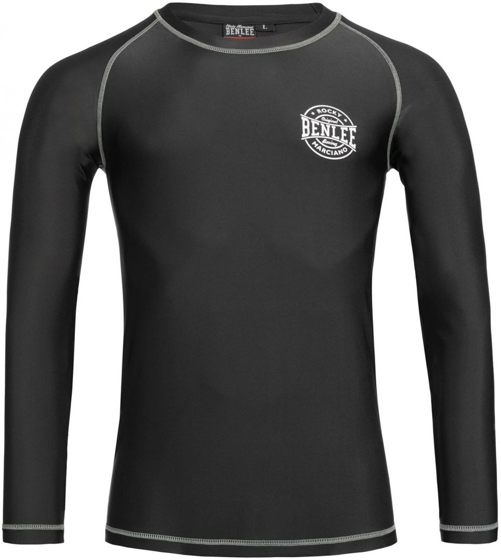 Benlee Funkčné tričko 'Mossburn'  sivá / čierna / biela