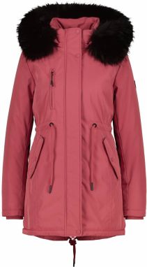 alife & kickin Zimná parka 'KierseyAK'  pastelovo červená / čierna