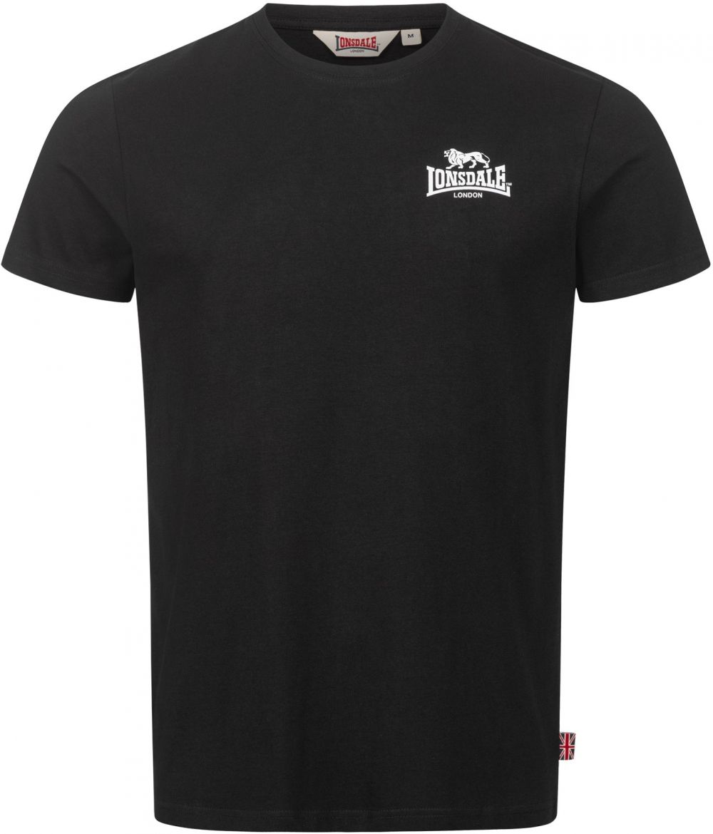 LONSDALE Tričko 'WHITENESS'  čierna / biela