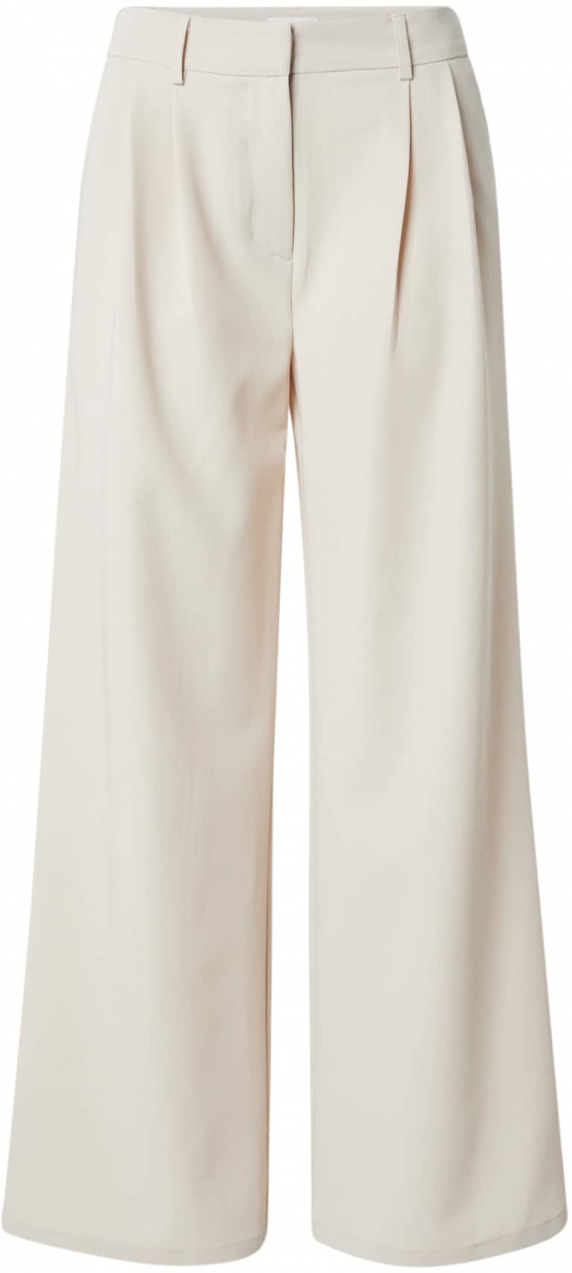 studioselect Plisované nohavice 'Zola'  krémová