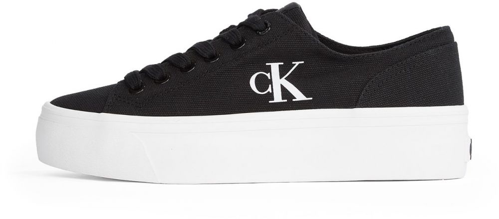Calvin Klein Nízke tenisky  čierna / biela