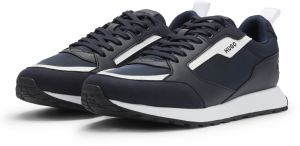 HUGO Nízke tenisky 'Icelin'  tmavomodrá / biela