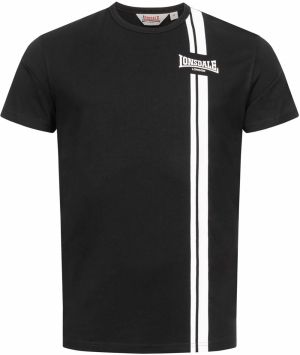 LONSDALE Tričko 'Inverbroom'  čierna / biela