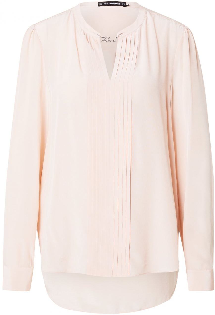 Karl Lagerfeld Blúzka  pastelovo ružová