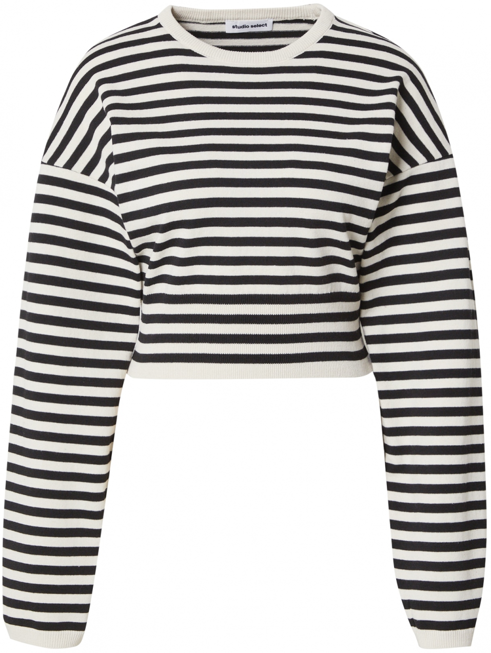 studioselect Sveter 'Grace'  čierna / biela