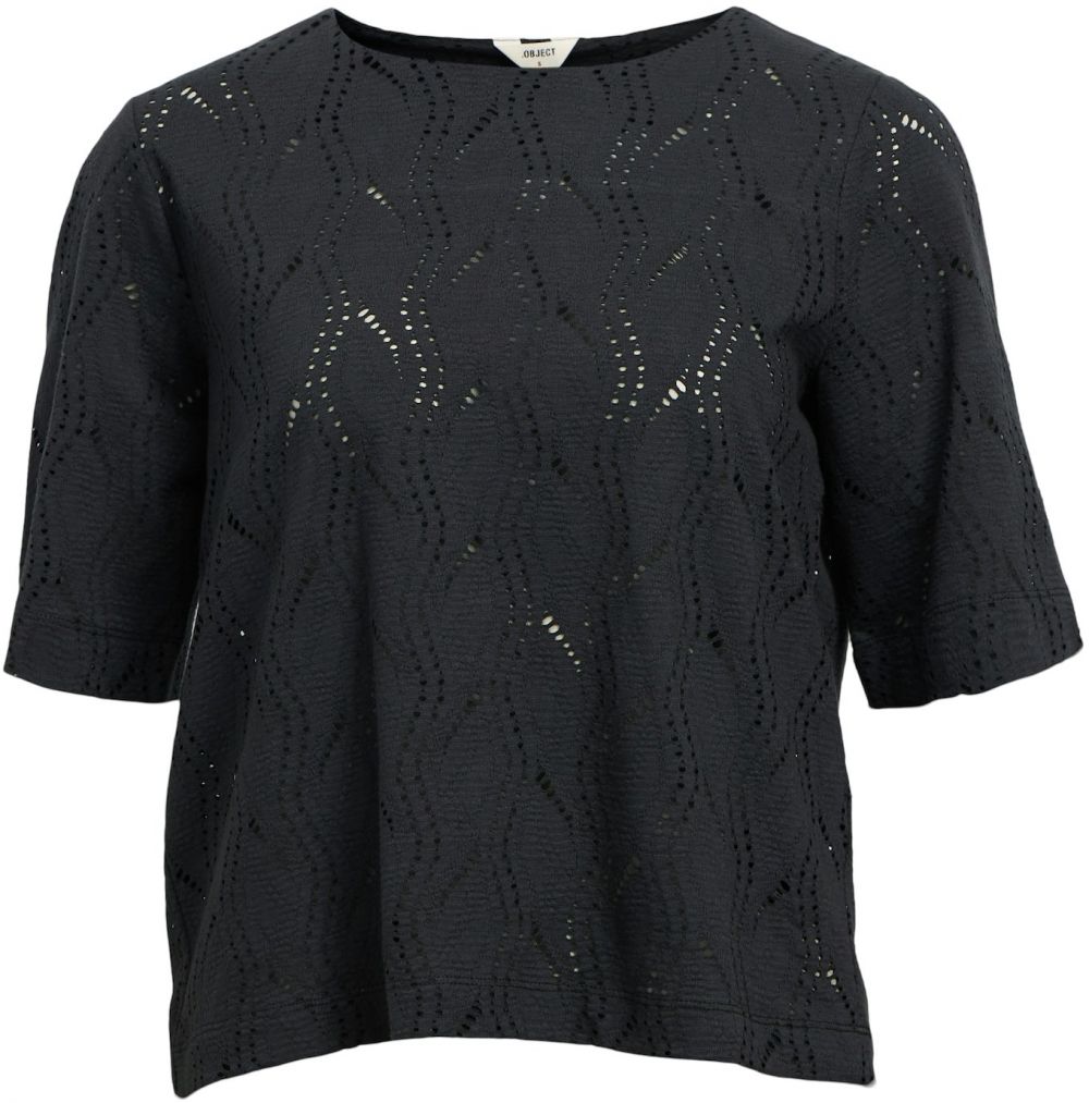 OBJECT Tričko 'Ava'  čierna
