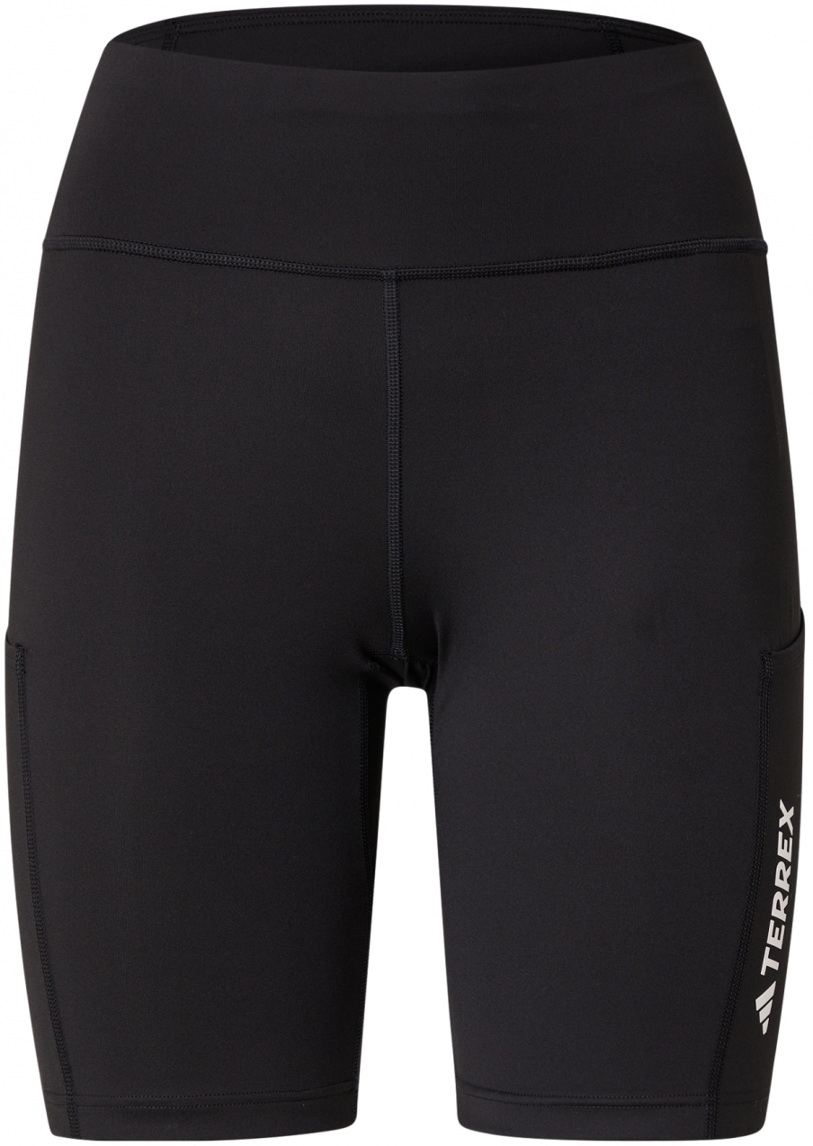 ADIDAS TERREX Outdoorové nohavice  čierna / biela