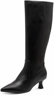 MARCO TOZZI Čižmy  čierna