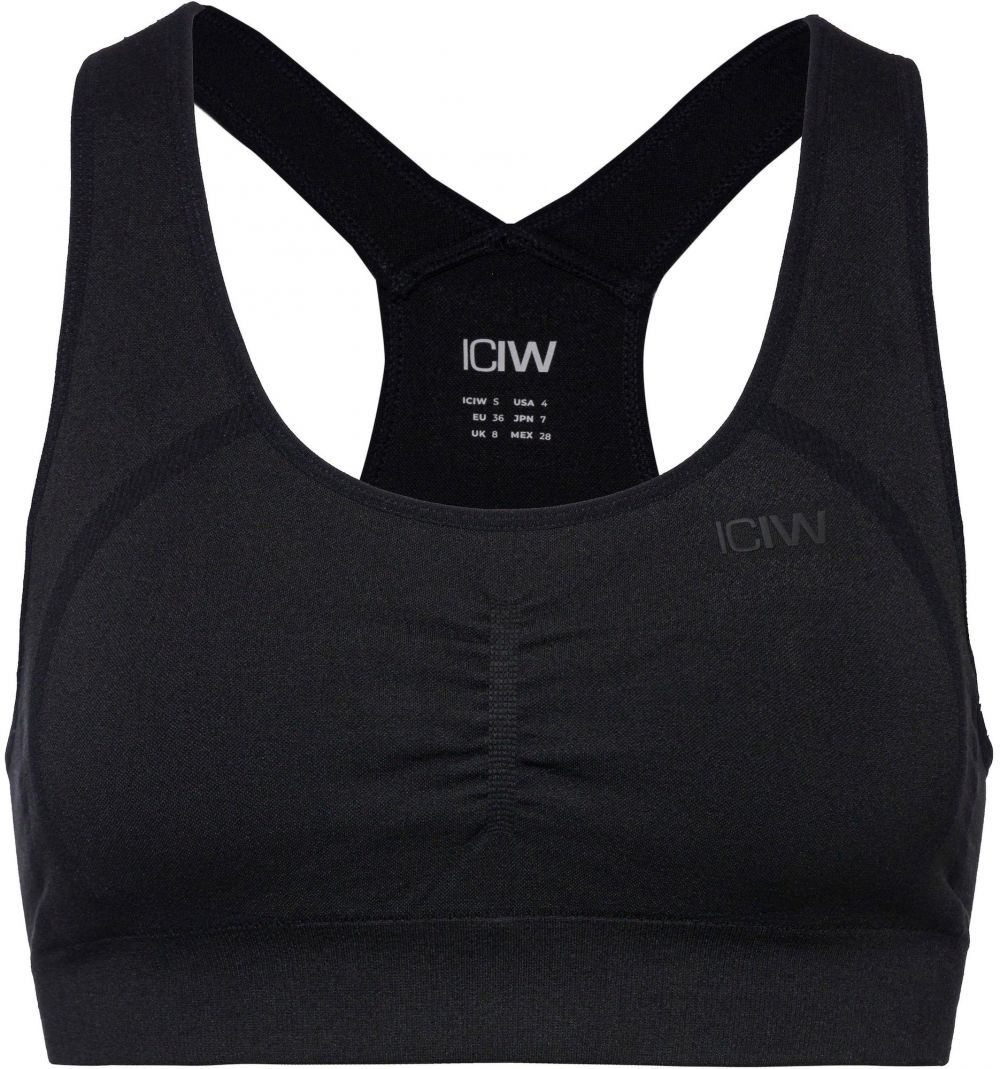 ICANIWILL Športová podprsenka 'Rush'  čierna