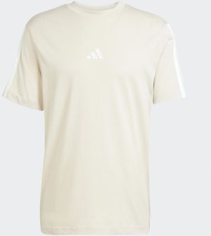 ADIDAS SPORTSWEAR Funkčné tričko 'Essentials 3'  béžová / biela