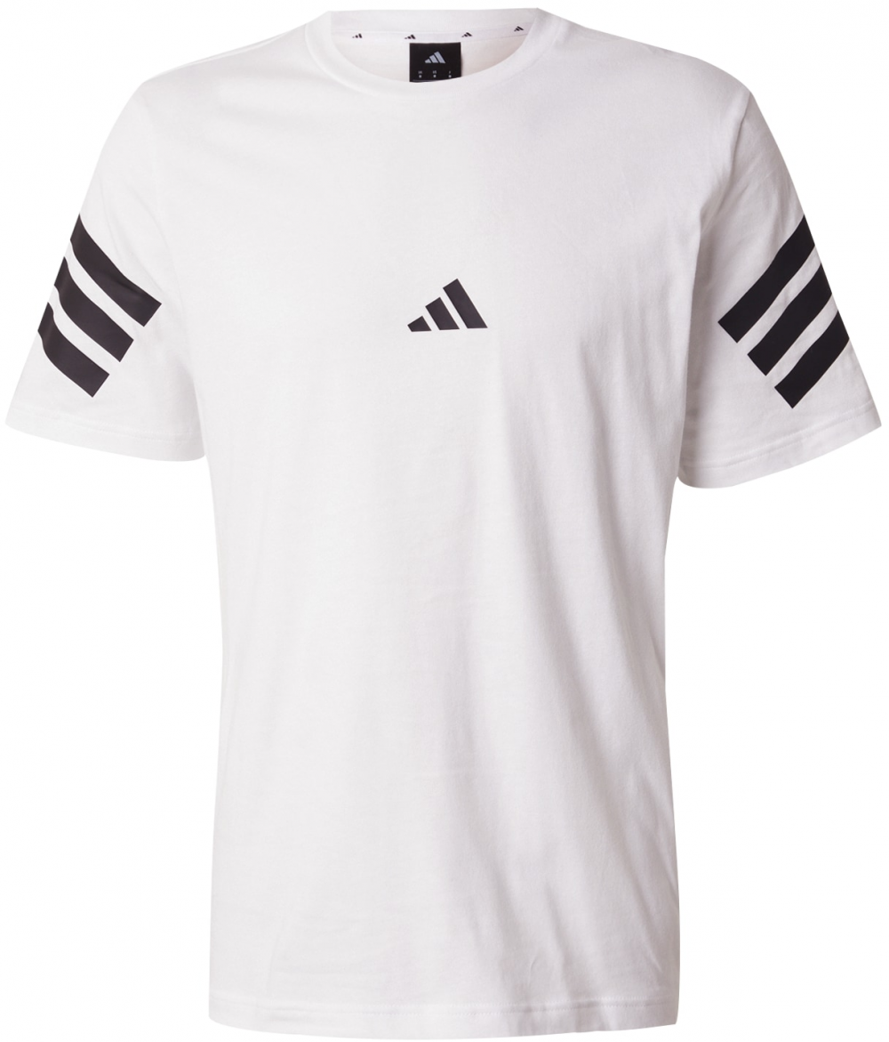 ADIDAS SPORTSWEAR Funkčné tričko 'Future Icons 3S'  čierna / biela