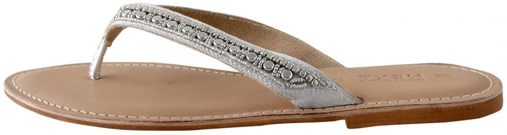 Next Žabky  svetlosivá / strieborná