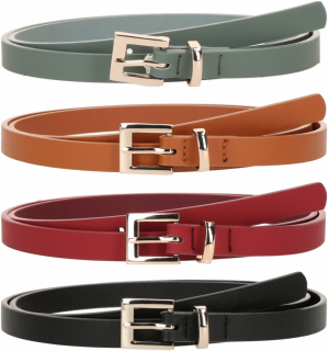 studioselect Opasky  hnedá / pastelovo zelená / červená / čierna